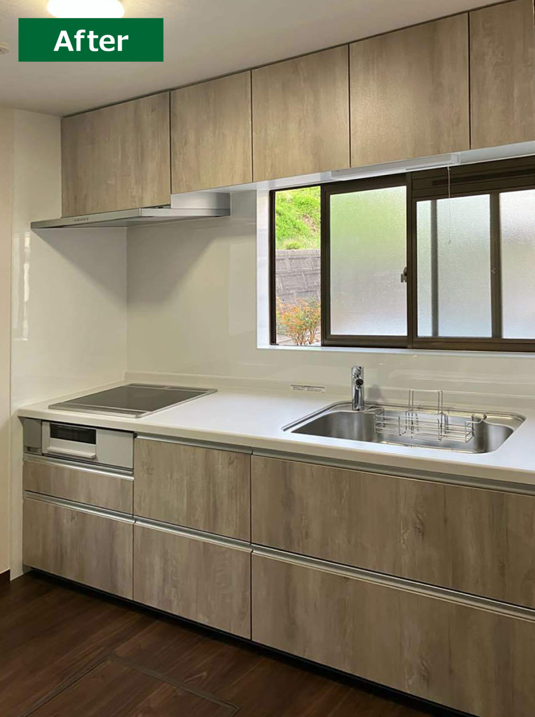 泉区T様邸 キッチンリフォーム 約115万円／工期14日間 施工後