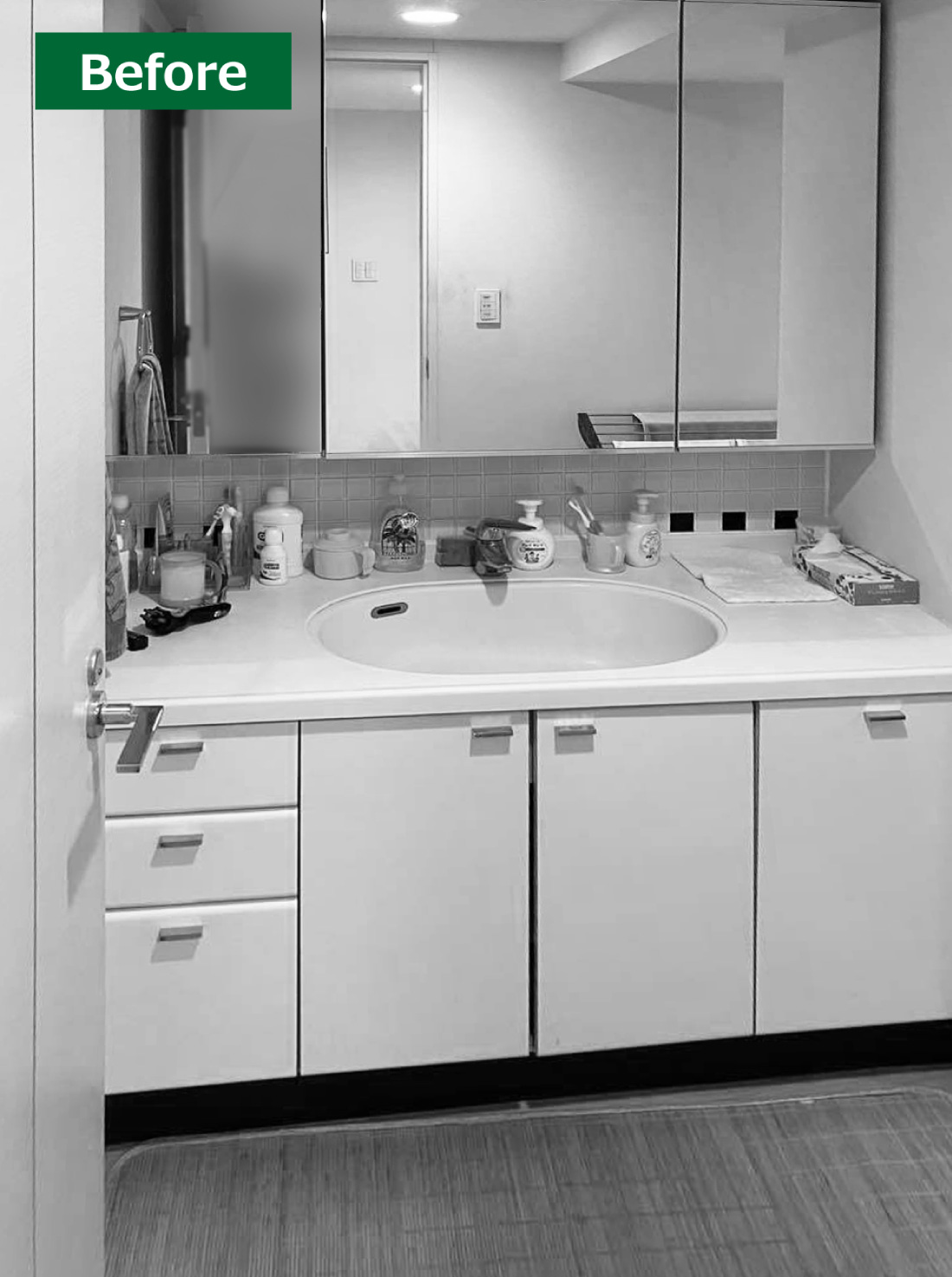 泉区K様邸 洗面化粧台リフォーム 約850万円/工期1.5カ月 施工後