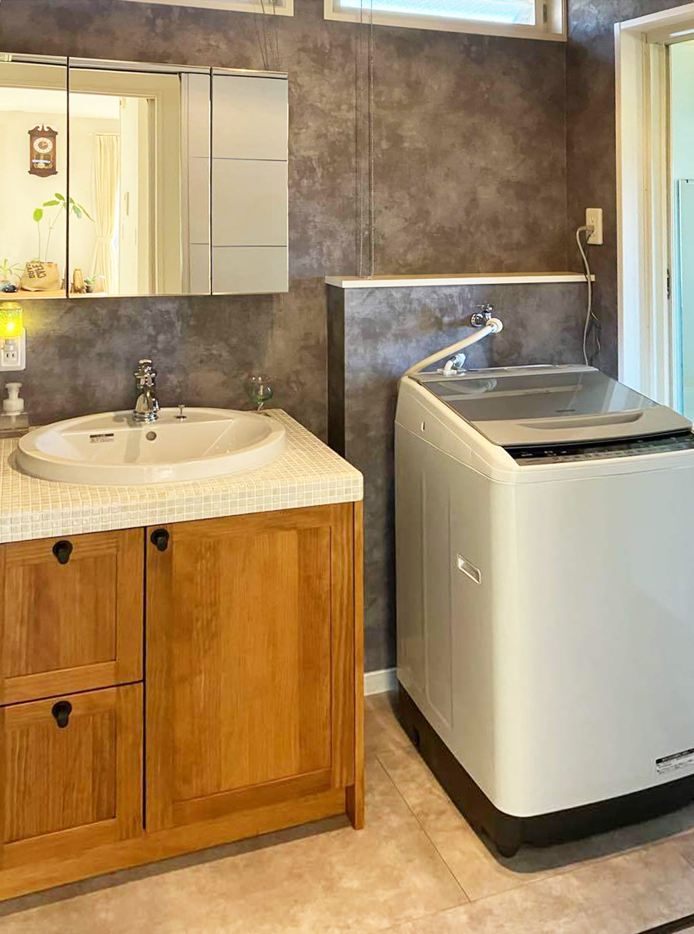 泉区W様邸 洗面所リフォーム 約60万円/工期2日間 施工後