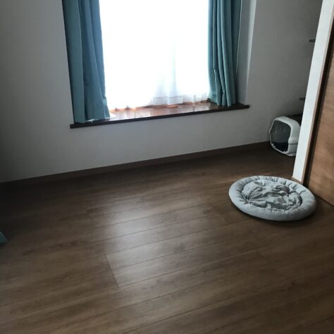 畳からフローリングへ☺️内装工事