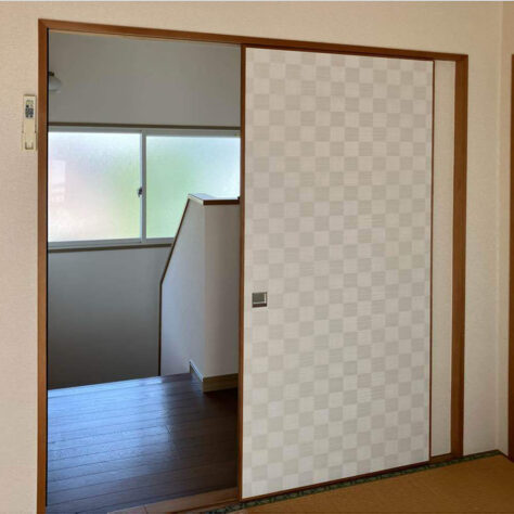 破れてしまった襖を張替え✨内装工事