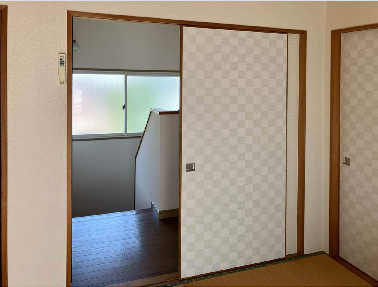 破れてしまった襖を張替え✨内装工事