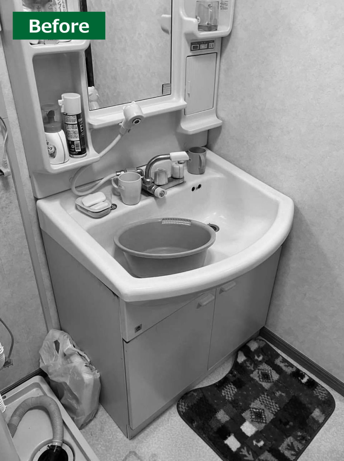 X様邸 洗面台リフォーム  施工後