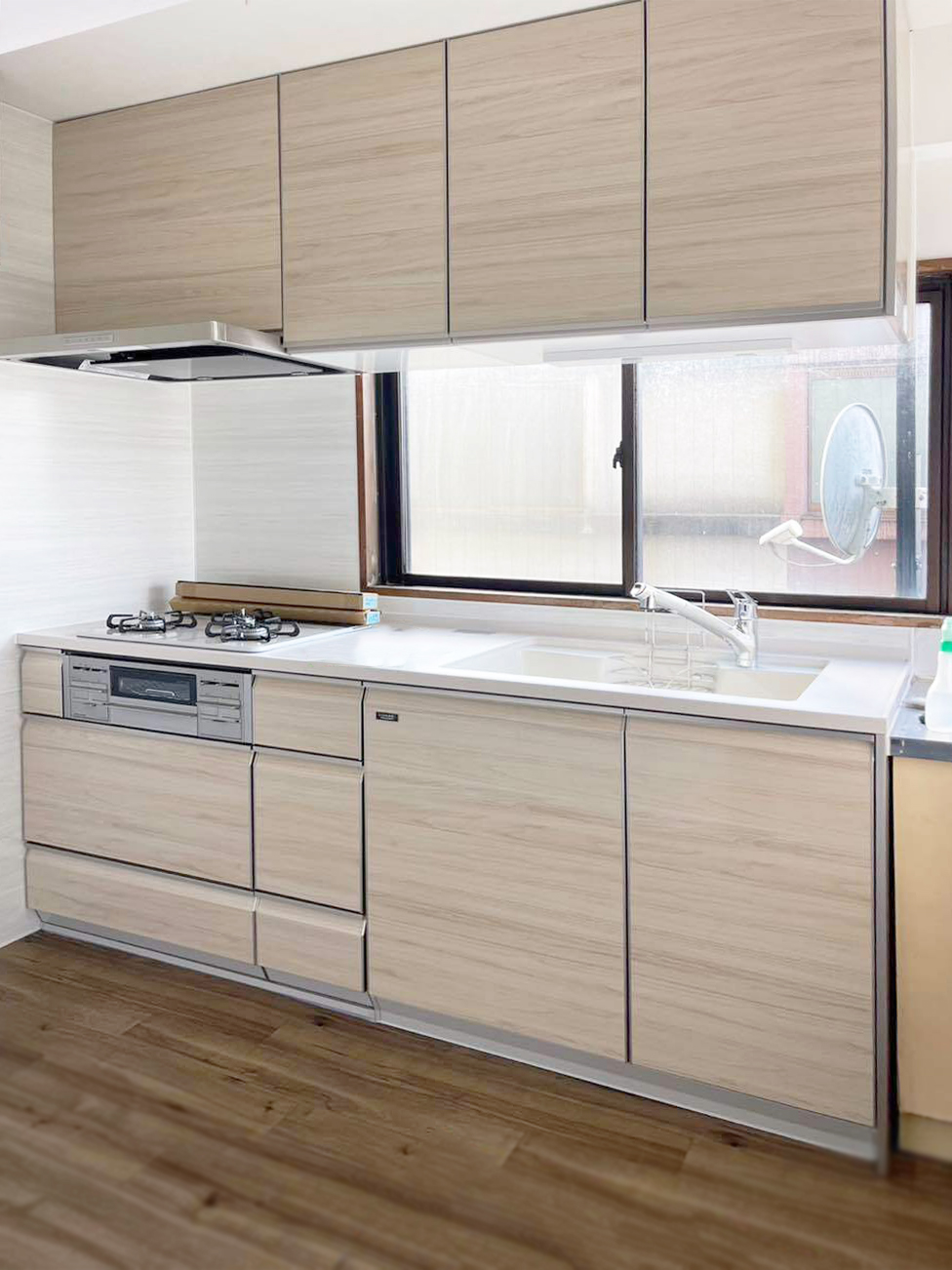 引出しの中まで綺麗🫧キッチン交換工事