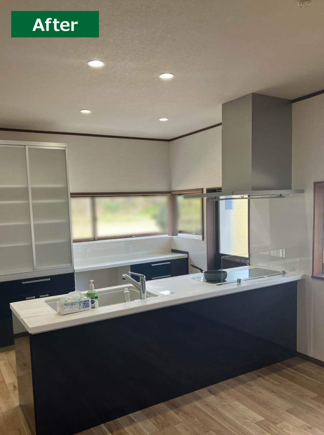 東松島市T様邸 キッチンリフォーム 約300万円／工期14日間 施工後