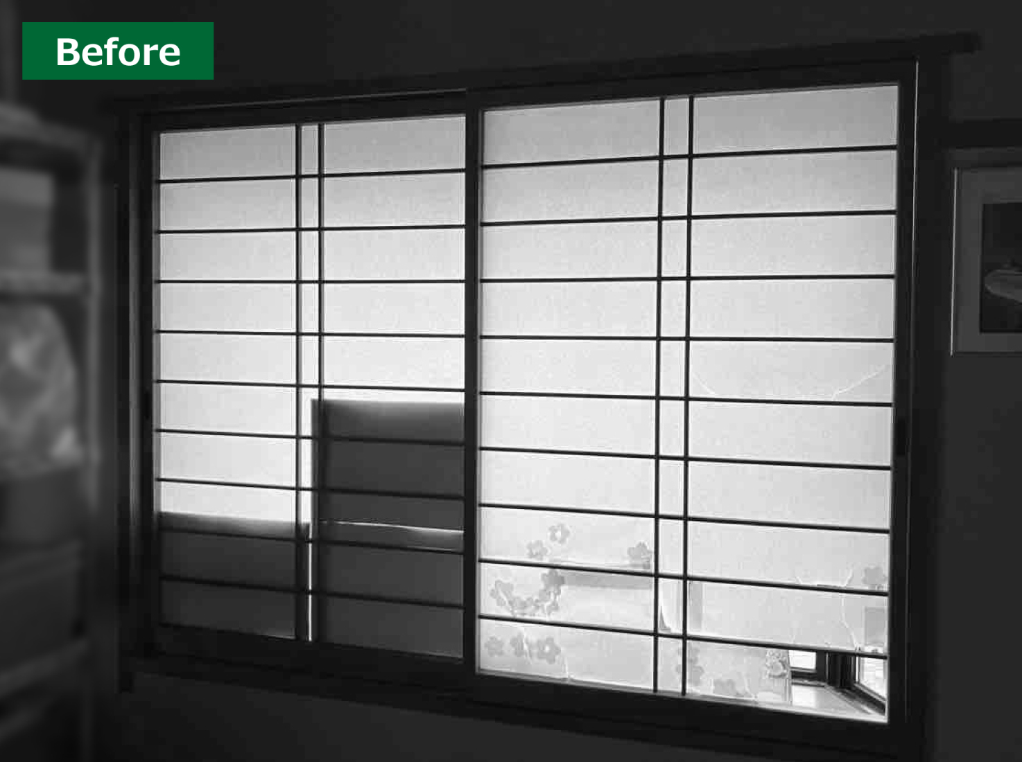 青葉区W様邸 障子リフォーム ２万円／工期1日間 施工後