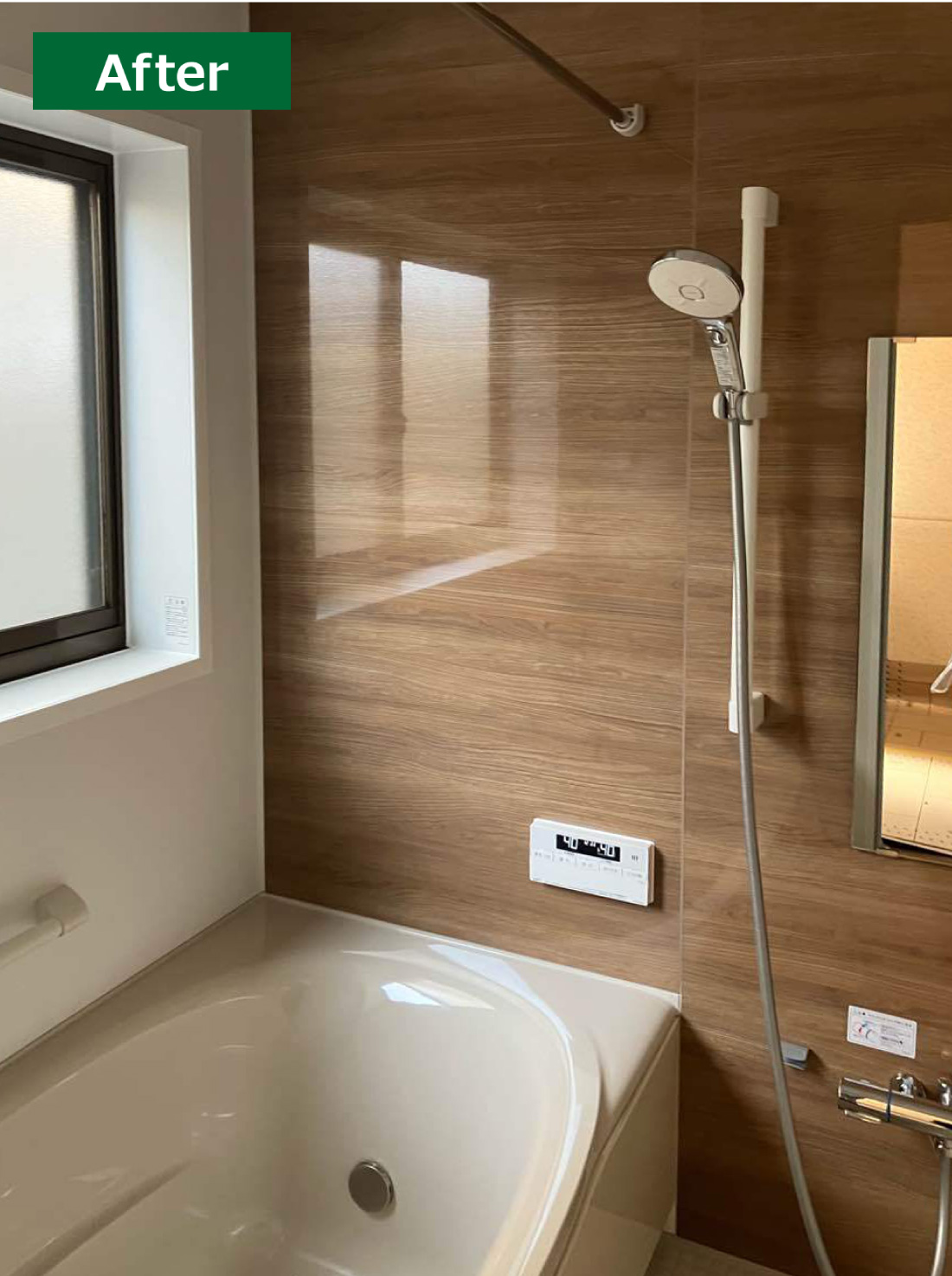 富谷市M様邸 浴室リフォーム 工期14日間 施工後