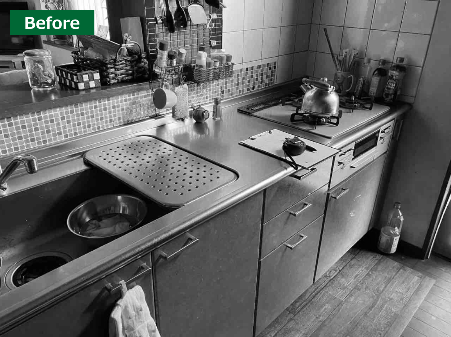 富谷市M様邸 キッチンリフォーム 14日間 施工後