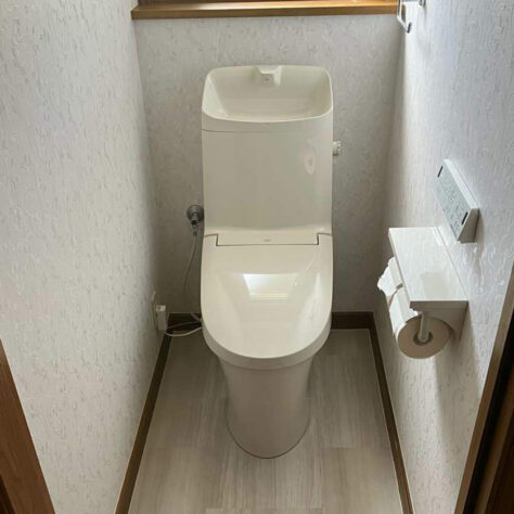 チラシ商品でお求めやすく😊トイレ交換工事