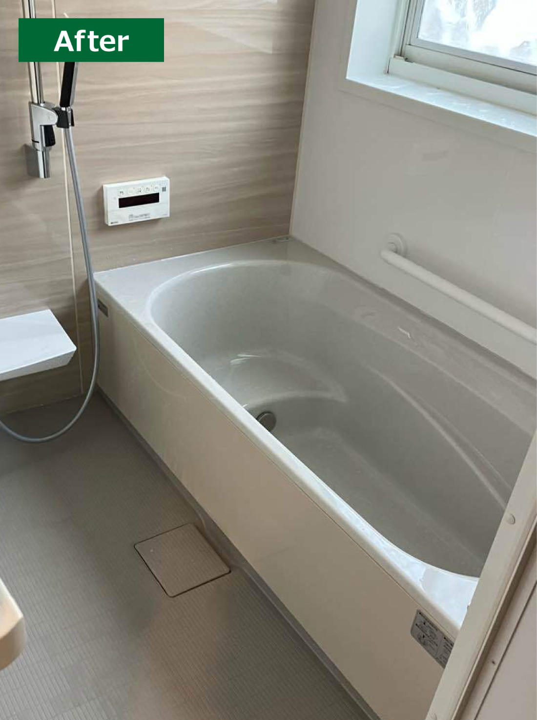 泉区M様邸 浴室リフォーム 約130万円／工期7日間 施工後