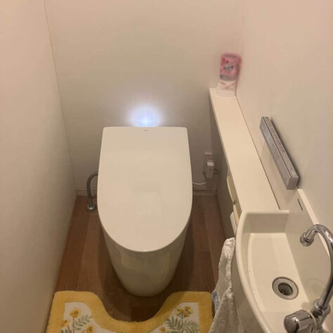 陶器のトイレで黄ばみゼロ✨トイレ交換工事