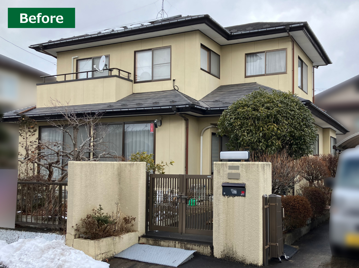 泉区U様邸 外装リフォーム 約120万円／工期20日間 施工後