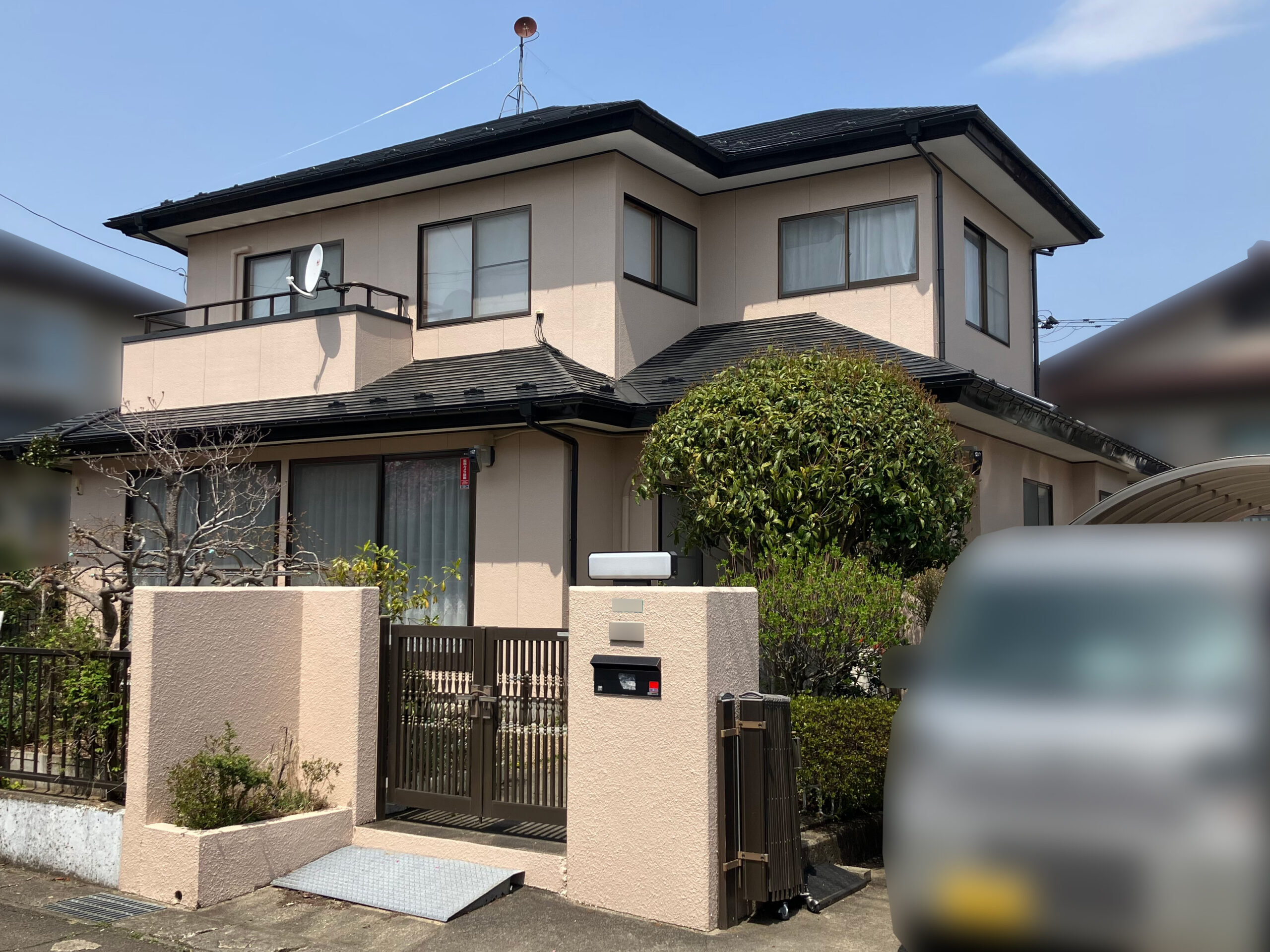 汚れが気になる😥方におススメ!外壁・屋根塗装工事