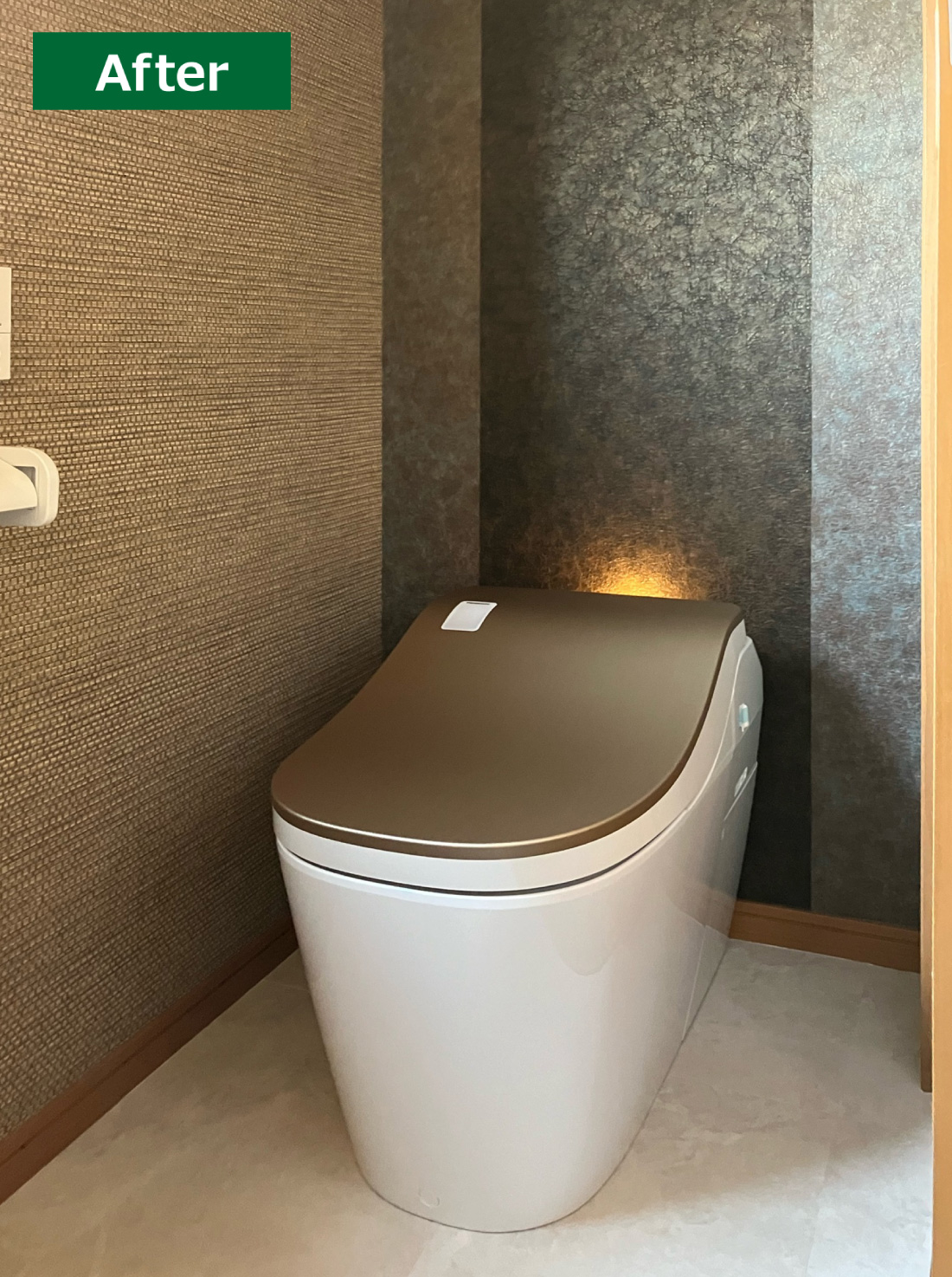 X様邸 トイレリフォーム 工期1日間 施工後