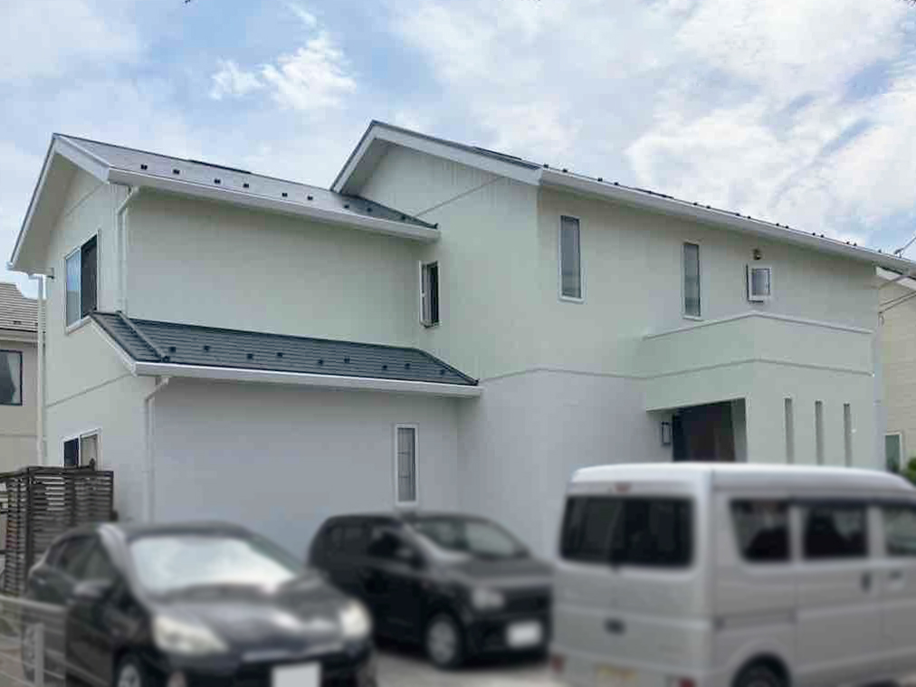 手塗りで長持ち✨外壁屋根塗装工事