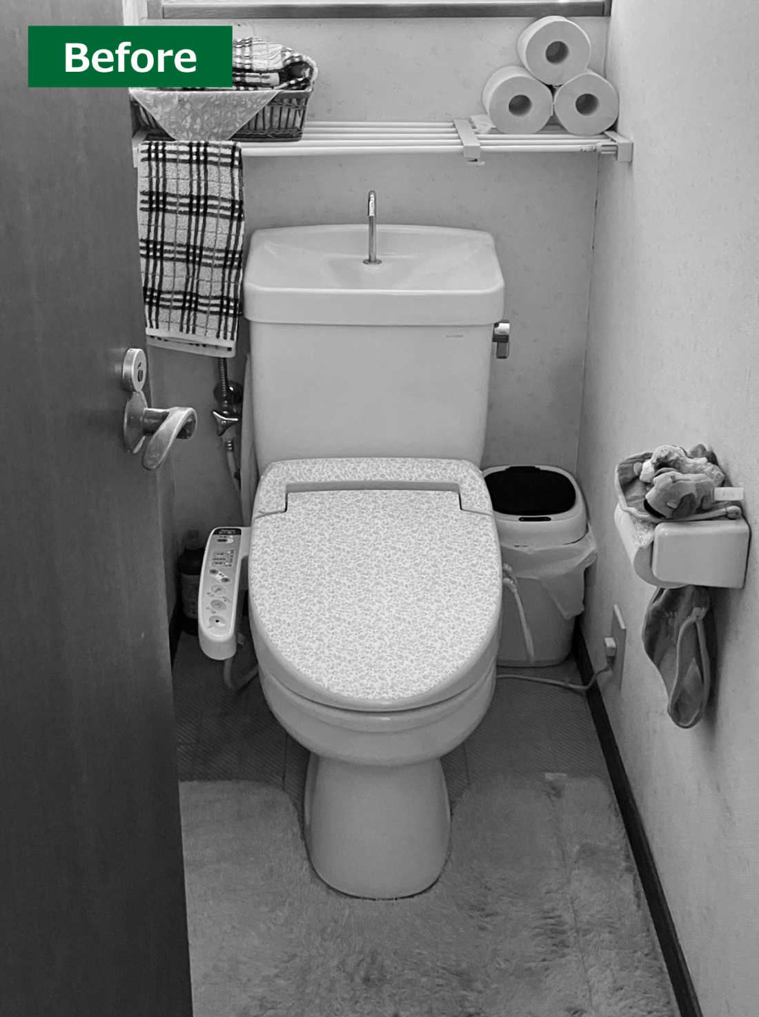 太白区X様邸 トイレリフォーム 約60万円／工期2日間 施工後