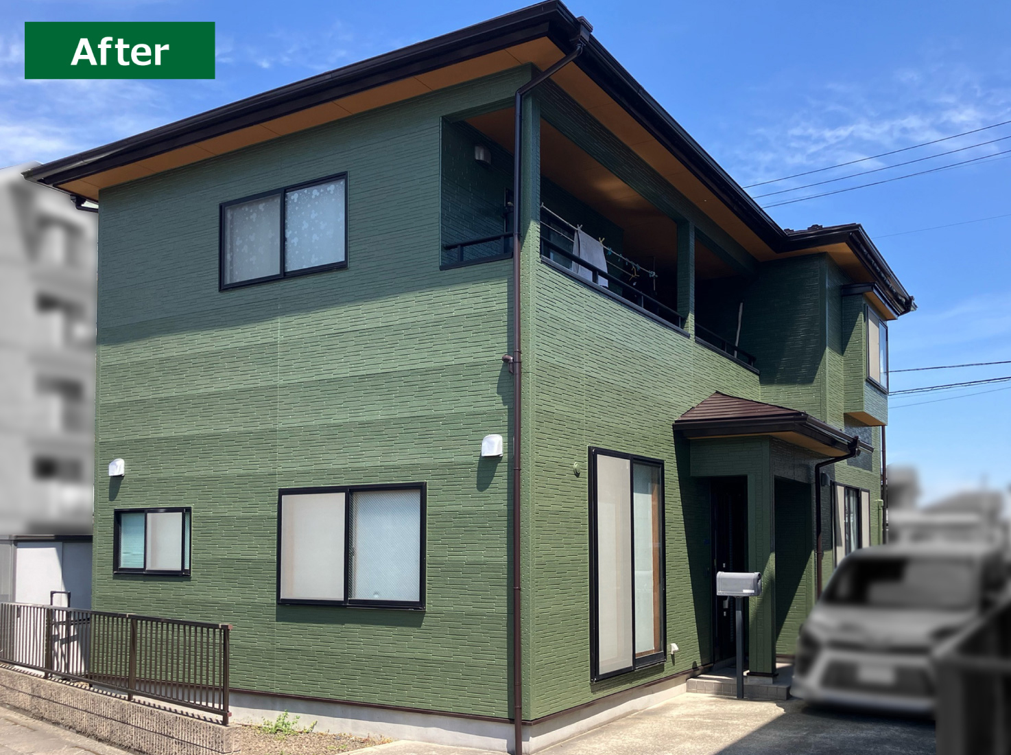 X様邸 外装リフォーム 工期16日間 施工後