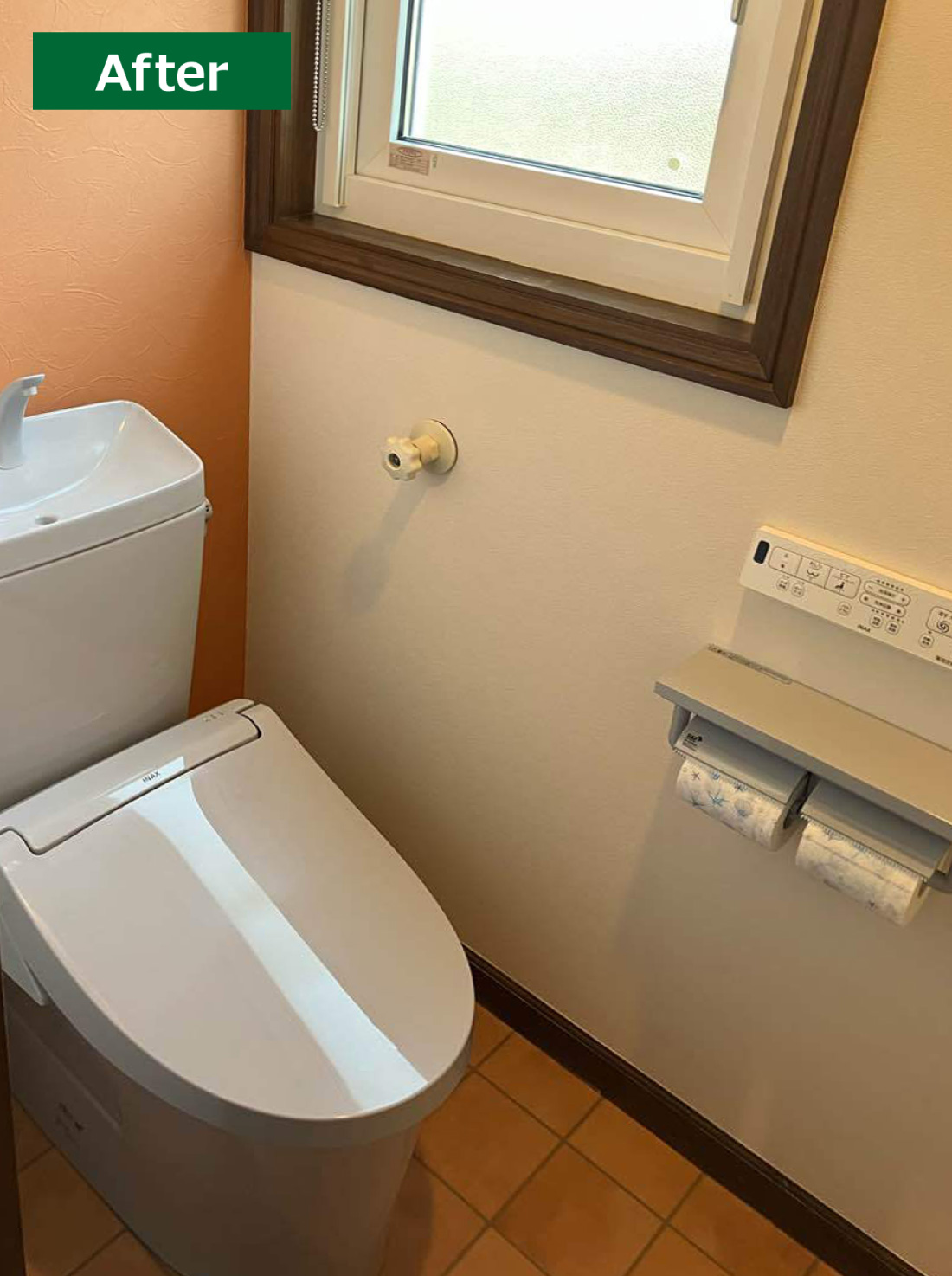 X様邸 トイレリフォーム 60万円/工期2日 施工後